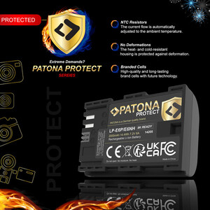 Patona 14205 Protect Canon LP-E6P Batarya - Thumbnail