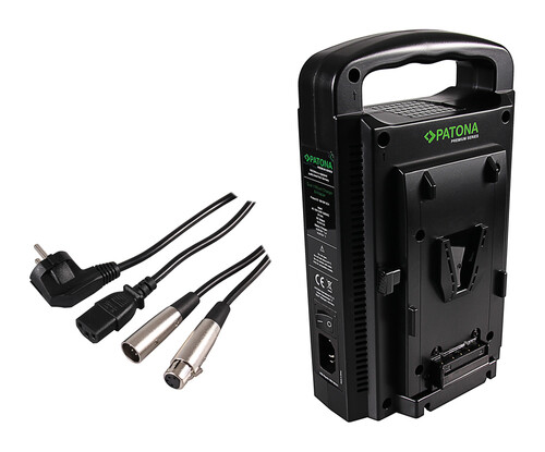 Patona 1681 Premium Dual V-Mount İkili Şarj Aleti