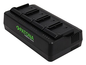 Patona 1688/1700 Premium 4’lü Şarj Cihazı Canon LP-E6 İçin - Thumbnail