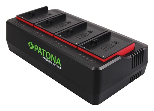 Patona 1691 Premium 4’lü Şarj Cihazı Sony BP-U60 İçin
