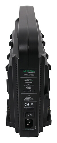Patona 1698 Premium Slim V-Mount 4'lü Şarj Aleti