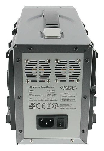 Patona 1709 Quad 4'lü V-Моunt Şarj Cihazı