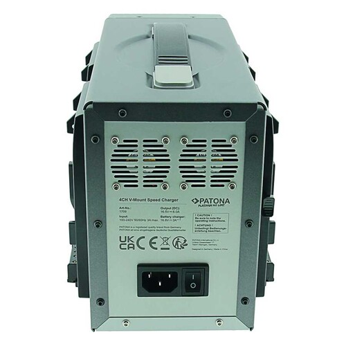 Patona 1709 Quad 4'lü V-Моunt Şarj Cihazı
