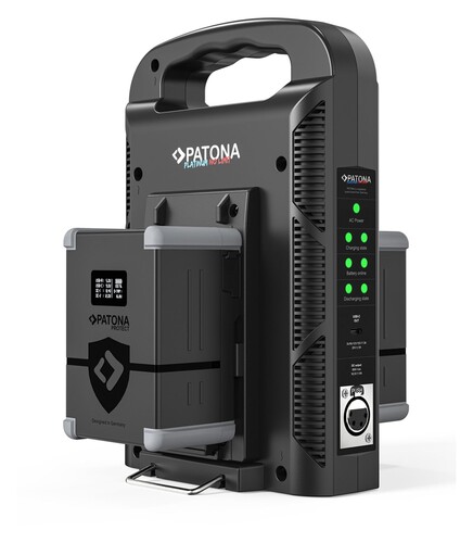 Patona 1726 Platinum Dual V-Mount İkili Şarj Aleti
