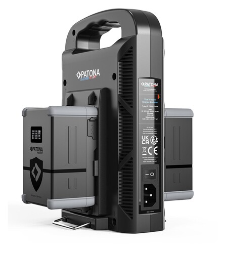 Patona 1726 Platinum Dual V-Mount İkili Şarj Aleti