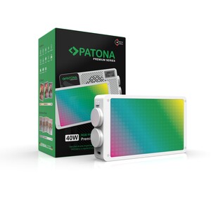 Patona - Patona 4175 Premium SR40 RGB LED Foto/Video Işığı 40W