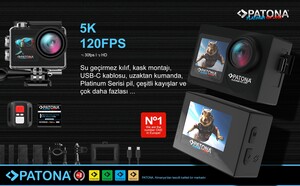 Patona 4234 Platinum Life SL4 Aksiyon Kamera - Thumbnail