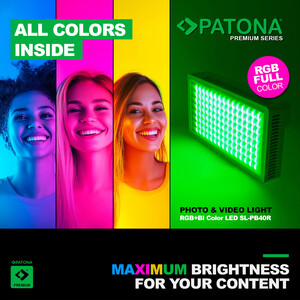 Patona 4246 Premium RGB Led Panel Işık - Thumbnail