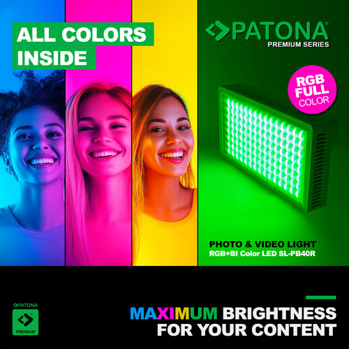 Patona 4246 Premium RGB Led Panel Işık