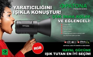 Patona 4275 Premium 80W RGB Fotoğraf/Video Işığı - Thumbnail