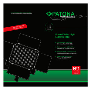 Patona 4289 Premium RGB Led Panel Işık - Thumbnail