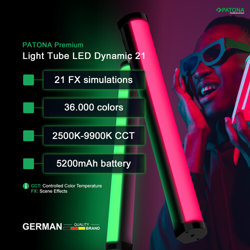 Patona 4291 Premium RGB Tüp Led Işık
