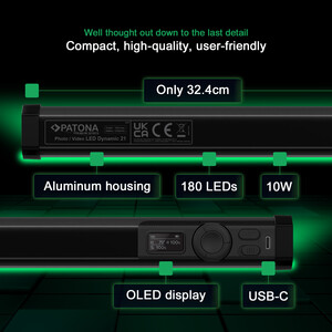 Patona 4291 Premium RGB Tüp Led Işık - Thumbnail