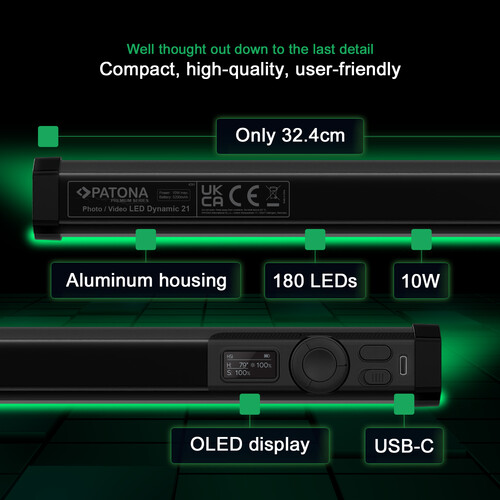 Patona 4291 Premium RGB Tüp Led Işık