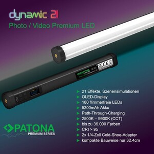 Patona 4291 Premium RGB Tüp Led Işık - Thumbnail