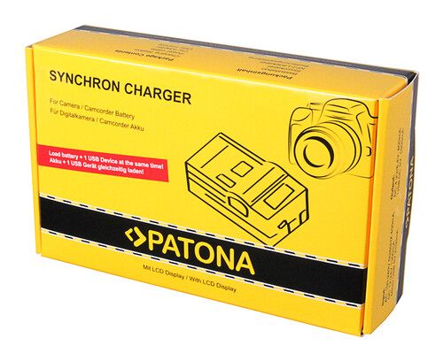 Patona 4557 Synchron USB Şarj Aleti Sony NP-FV50 FV70 FV100