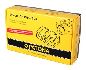 Patona 4574 Senkron LCD Ekranlı USB Şarj Cihazı Canon LP-E8 İçin - Thumbnail