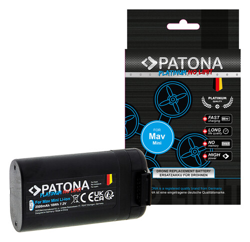 Patona 6754 Platinum DJI Mavic Mini Batarya