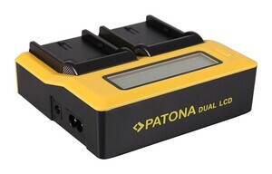 Patona 7583 LCD Ekranlı İkili Şarj Cihazı + 2 Adet Patona Protect LP-E6P Batarya - Thumbnail