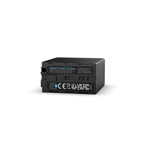 Patona 9422 Platinum Sony NP-F970 10500mAh PD45W USB-C Batarya