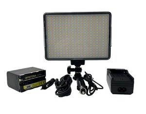 Patona LED-320A Bicolor Video Işığı (Patona F970 Pil İle) - Thumbnail