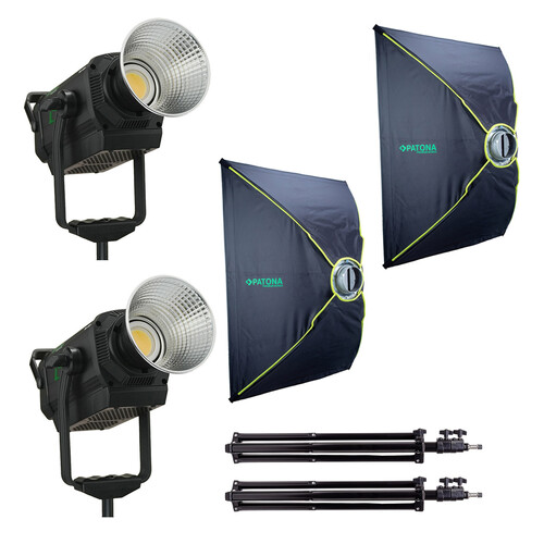 Patona ML-6000 600W Bi-Color LED İkili Video Işık Kiti