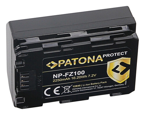 Patona NP-FZ100 İçin İkili Şarj Aleti + 2 Adet Patona Protect Batarya Sony NP-FZ100