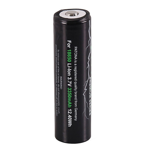 Patona Premium Cell 18650 Pil (3.7V 3350 mAh)