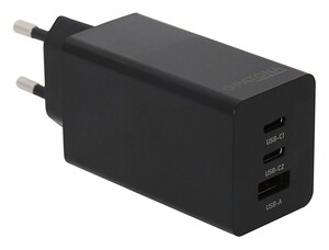Patona Premium GaN PD65W Adaptör 2xUSB-C 1xUSB-A PD3.0 QC3.0 - Thumbnail