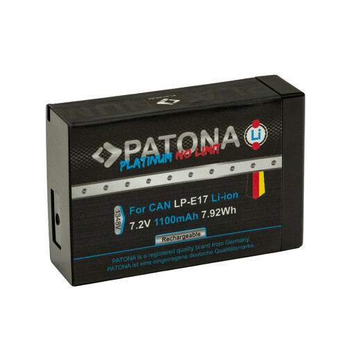 Patona Premium İkili LP-E17 Şarj Aleti + 2 Adet Patona Platinum LP-E17 Batarya