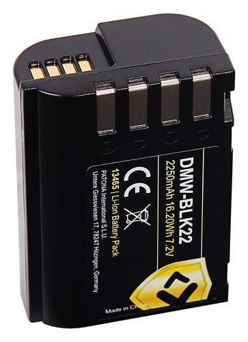 Patona Protect 13465 Panasonic DMW-BLK22 Batarya