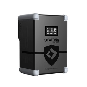 PATONA PROTECT V-Mount Pil V99-PD100 99Wh USB-C USB-A D-Tap 2xDC çıkışı - Thumbnail