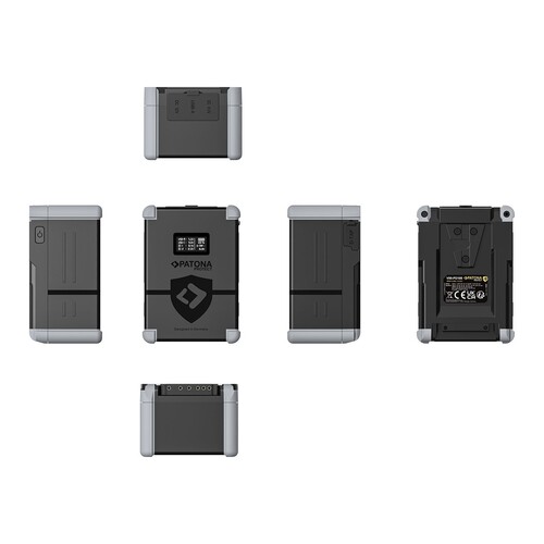 PATONA PROTECT V-Mount Pil V99-PD100 99Wh USB-C USB-A D-Tap 2xDC çıkışı
