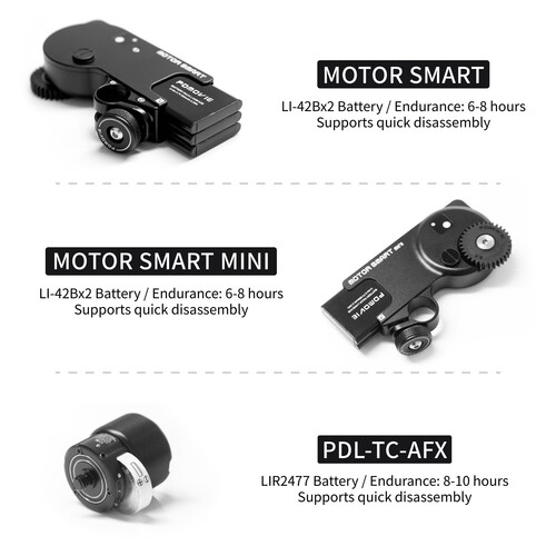 PDMOVIE Live Air 3 Smart LiDAR Otomatik Netleme Kablosuz Follow Focus Sistemi (PDL-AFX-RA-SP Tam Set)