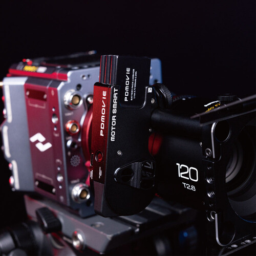 PDMOVIE Live Air 4 Smart Hybrid Zoom LiDAR Otomatik Netleme Kablosuz Follow Focus Sistemi (PDL-AFX-RA-SPM Tam Set)