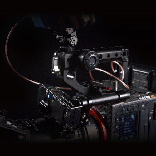 PDMOVIE Live Air 4 Smart Hybrid Zoom LiDAR Otomatik Netleme Kablosuz Follow Focus Sistemi (PDL-AFX-SPM Küçük Çark Kiti)