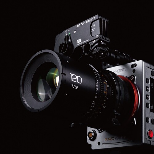 PDMOVIE Live Air 4 Smart Hybrid Zoom LiDAR Otomatik Netleme Kablosuz Follow Focus Sistemi (PDL-AFX-SPM Küçük Çark Kiti)