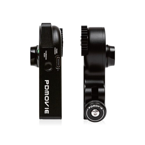 PDMOVIE Live Air 4 Smart Hybrid Zoom LiDAR Otomatik Netleme Kablosuz Follow Focus Sistemi (PDL-AFX-SPM Küçük Çark Kiti)