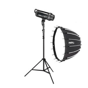 PDX A1-300 Studio Flaş, Softbox, 3 metre Ayaklı Set