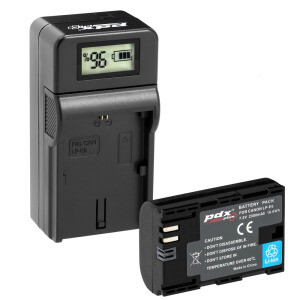 PDX - PDX Canon LP-E6 Batarya ve Şarj Cihazı Kit