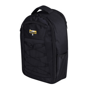 PDX for Nikon Baskılı Laptop Bölmeli Sırt Çantası