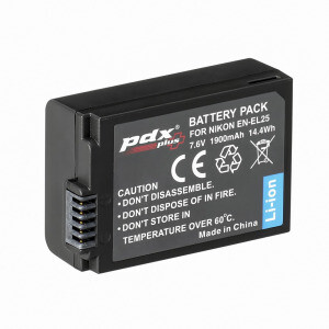 PDX - PDX Plus for Nikon EN-EL25 Batarya PDX - PDX Plus for Nikon EN-EL25 Batarya