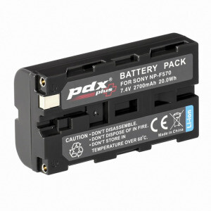 PDX Plus for Sony NP-F570 Batarya