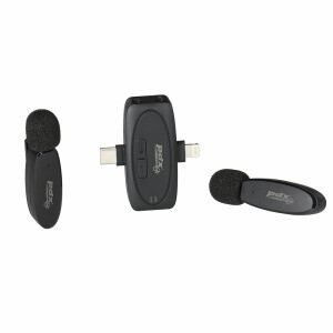 PDX - PDX PRO V6-2 ikili Kablosuz Yaka Mikrofonu