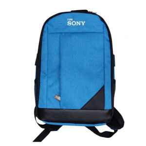 PDX - PDX Sony Fotoğraf Makinesi İçin Ufak Sırt Çantası (Mavi)