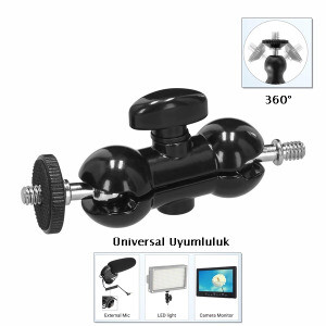 PDX - PDX Universal Magic Arm, Işık, Mikrofon Bağlantı Adaptörü