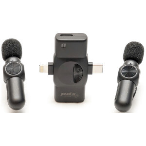 PDX - PDX V5-2 İkili Kablosuz Yaka Mikrofonu