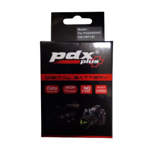 PDX VW-VBT190 Panasonic Kamera Batarya