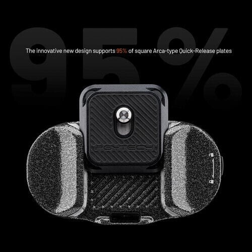 PGYTECH Beetle Camera Clip V2 with QR Plate – Kamera Klipsi & Quick-Release Plate