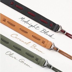 PGYTECH Camera Strap Slim (Vintage-Olive Green) - Kamera Askısı - Thumbnail